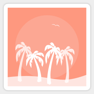 Everything Under the Sun - Tropical Abstract Sticker